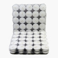 Aoyin Shijiazhuang Tealight Candle/50PCS Pack White Small Round Tes Candles